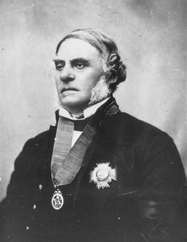 Portrait of BC's first Governor, Sir James Douglas